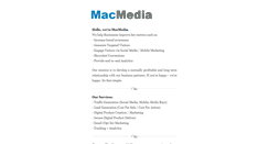 Desktop Screenshot of macmediasg.com
